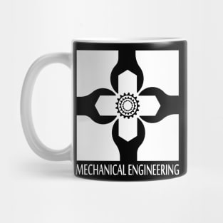 mechanical engineering text engineer design Mug